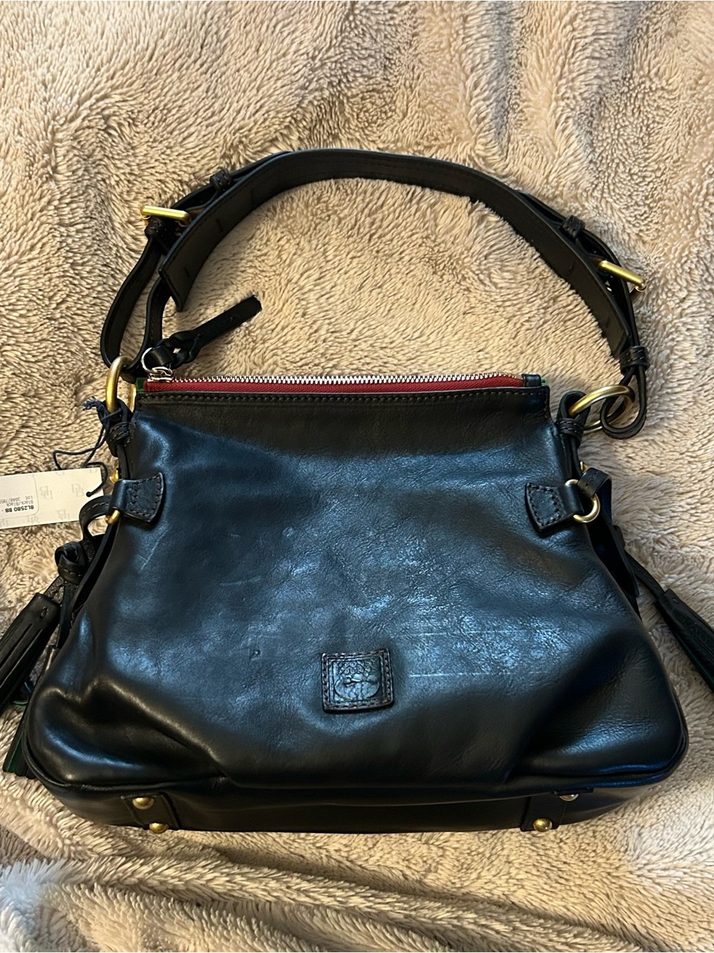 Dooney & Bourke Florentine Teagan 30 in Black